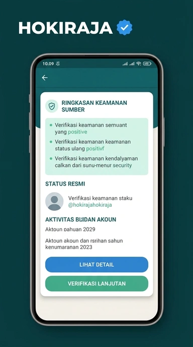 Halaman Resmi Hokiraja untuk Pengguna Android